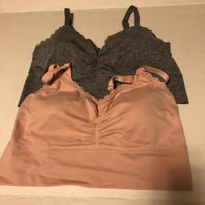 Laura Ashley Bralettes Sz 2X NWOT.